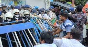 BJP ने घेरा रानीगंज थाना