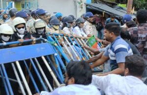 BJP ने घेरा रानीगंज थाना